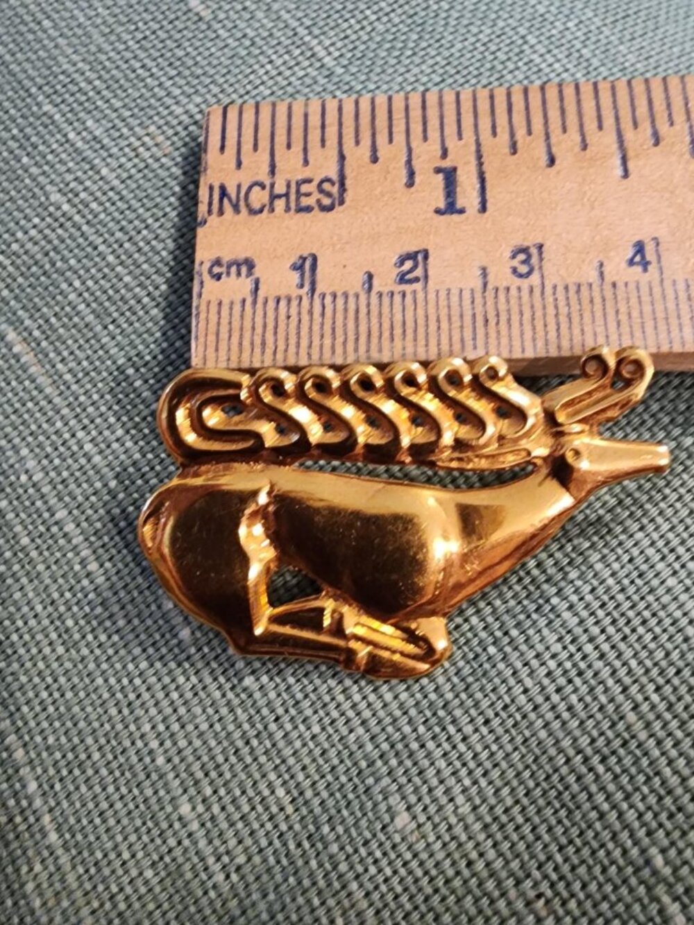 MMA SHM 1970s Reindeer Scythian Stag Brooch 6th–7th Century BCE Museum Replica